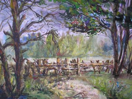 "Близ хутора" акв. 2011